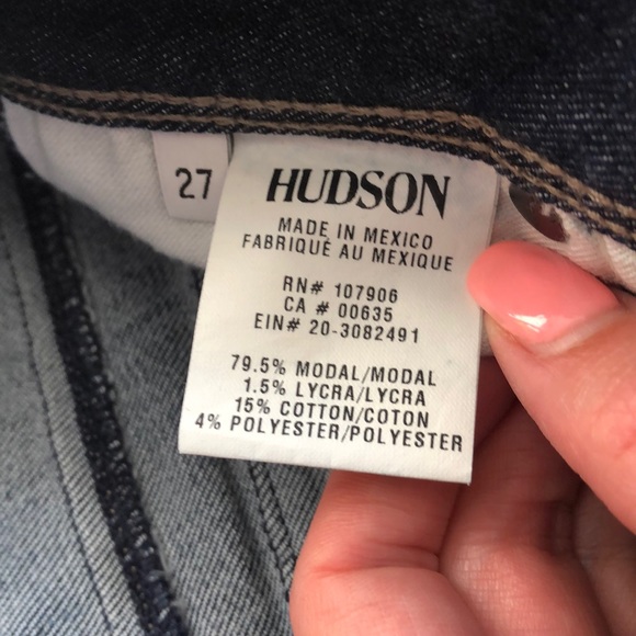 Hudson Collin Flap Skinny Jeans - Picture 7 of 8